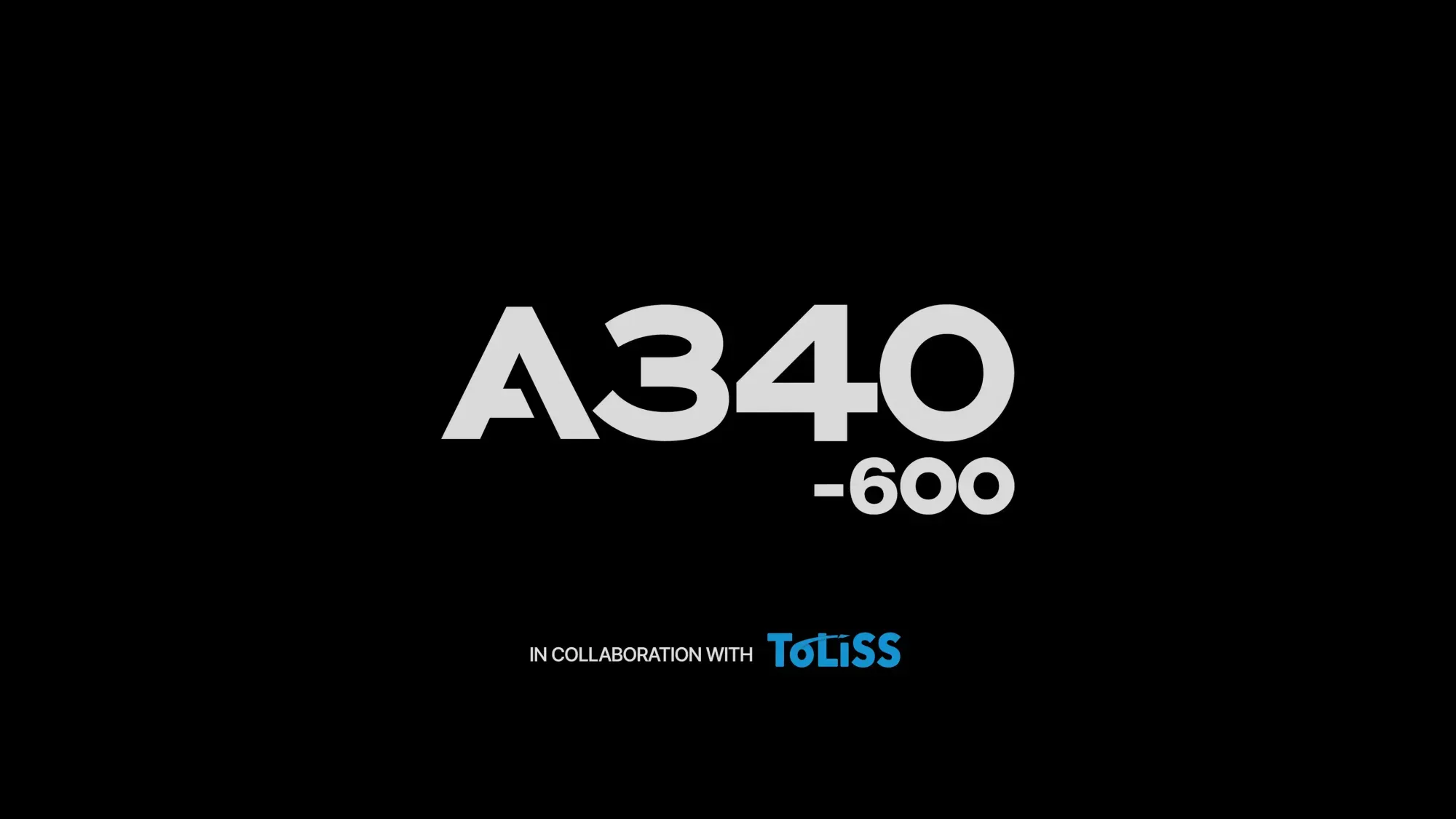 A340 do MSFS logomarca da Toliss