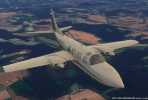 A2A Aerostar 600 no Microsoft Flight Simulator