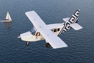 imagens do GA8 Airvan da SimWorks Studios para o Microsoft Flight Simulator.