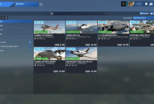 Uma montagem de aeronaves das edições Deluxe e Premium Deluxe do Microsoft Flight Simulator 2024, destacando o novo recurso de aluguel no Marketplace.