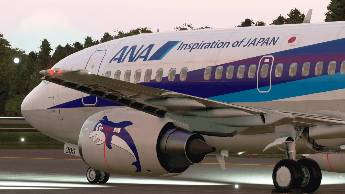 CSS 737-500 Classic no Microsoft Flight Simulator