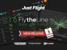 Fly the Line Short Haul Edition interface mostrando progressão de carreira de piloto