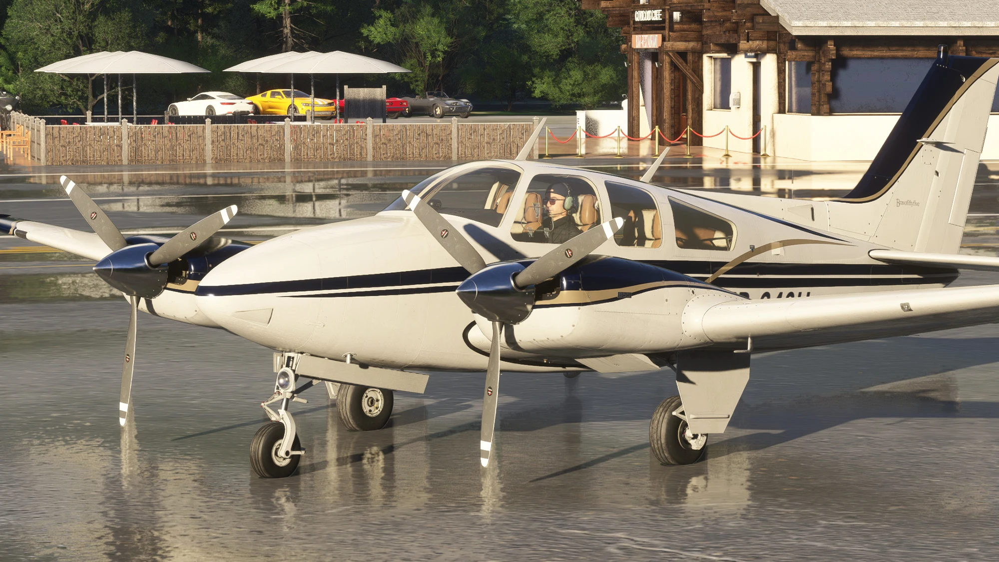 Carenado revela Baron B55 para MSFS 2024 com novas imagens