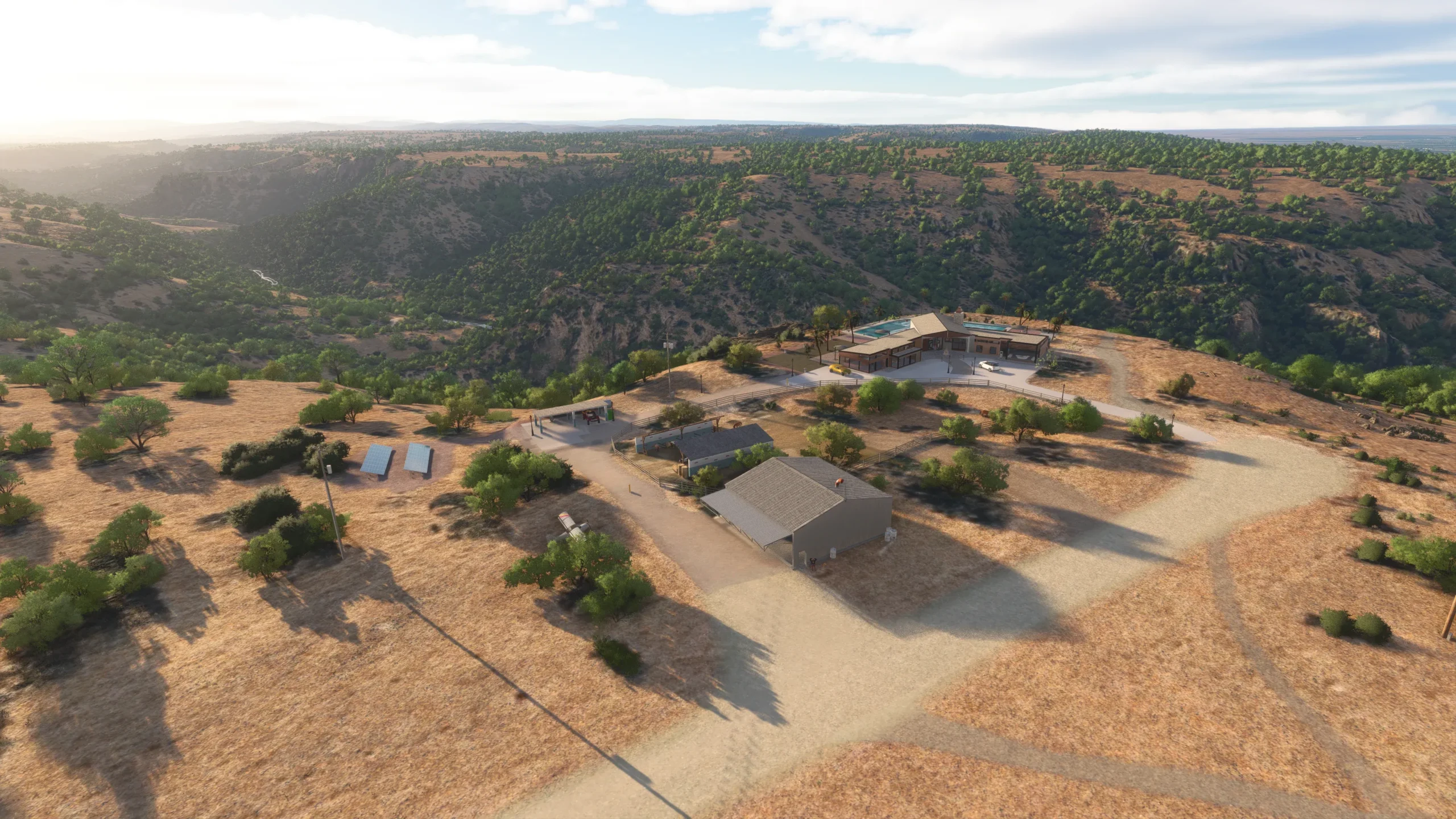 Hogsback Ranch chega ao MSFS 2024 com realismo incrível