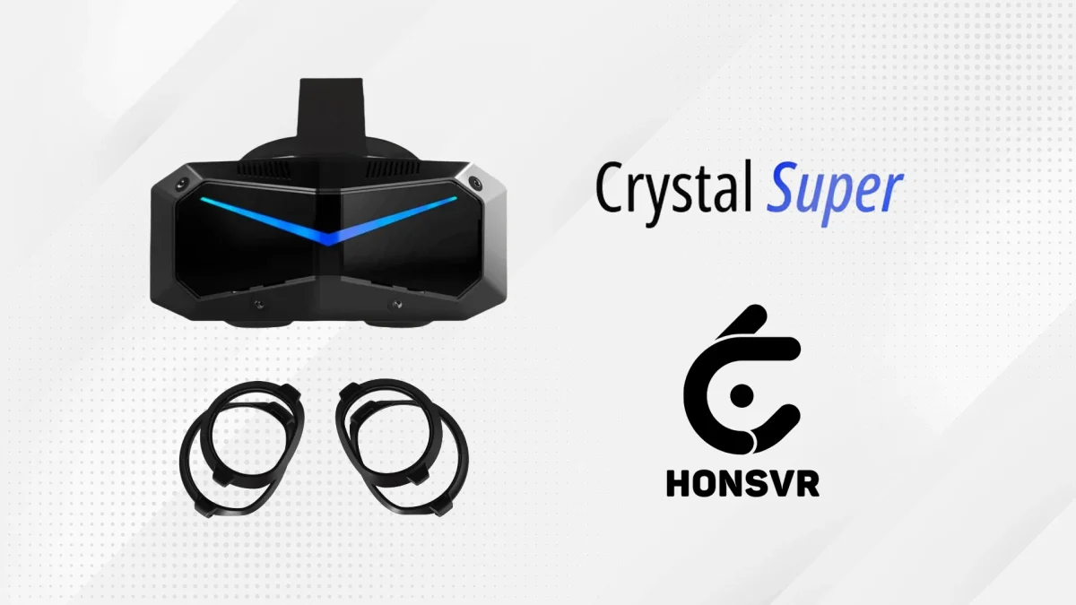 Pimax Crystal Super com lentes HonsVR para simuladores de voo