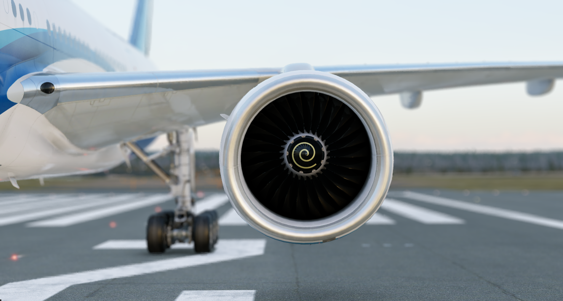 Rolls-Royce Trent 800 instalado no Flight Factor 777-200ER no X-Plane