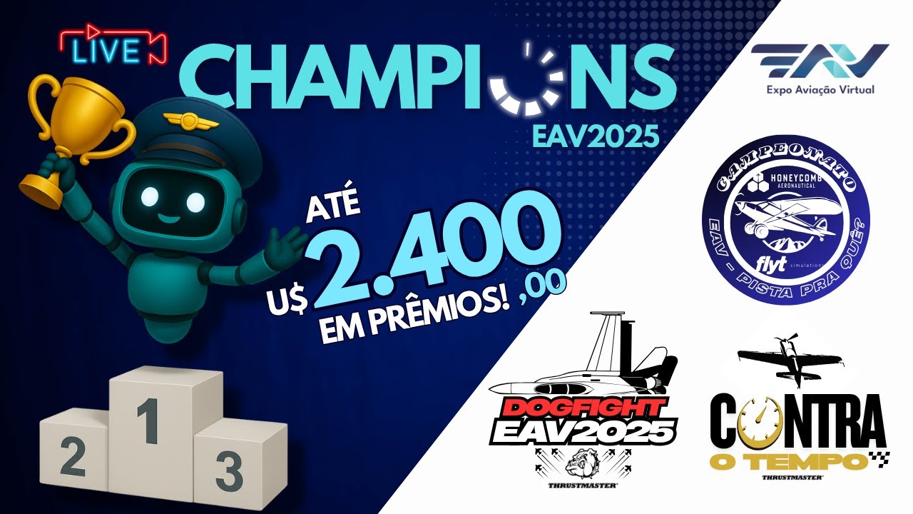 EAV 2025: Confira as regras dos campeonatos!