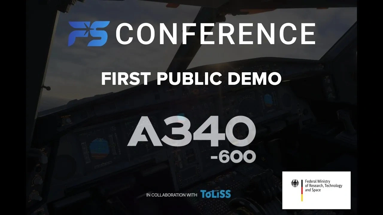 Aerosoft e ToLiss revelam sistemas do A340-600 Pro em vídeo