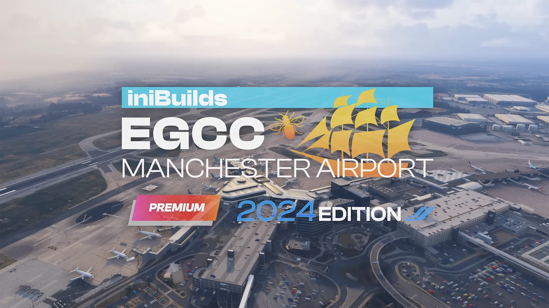 iniBuilds anuncia Aeroporto de Manchester com trailer espetacular