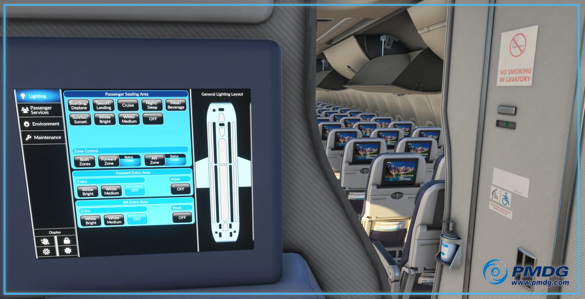 PMDG revela novos detalhes do 737 para o MSFS 2024