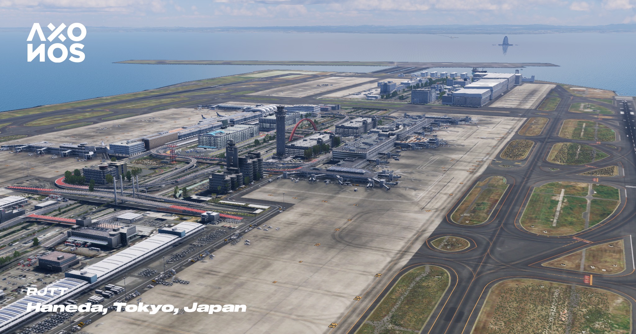 Tokyo Haneda da Axonos entra em fase beta