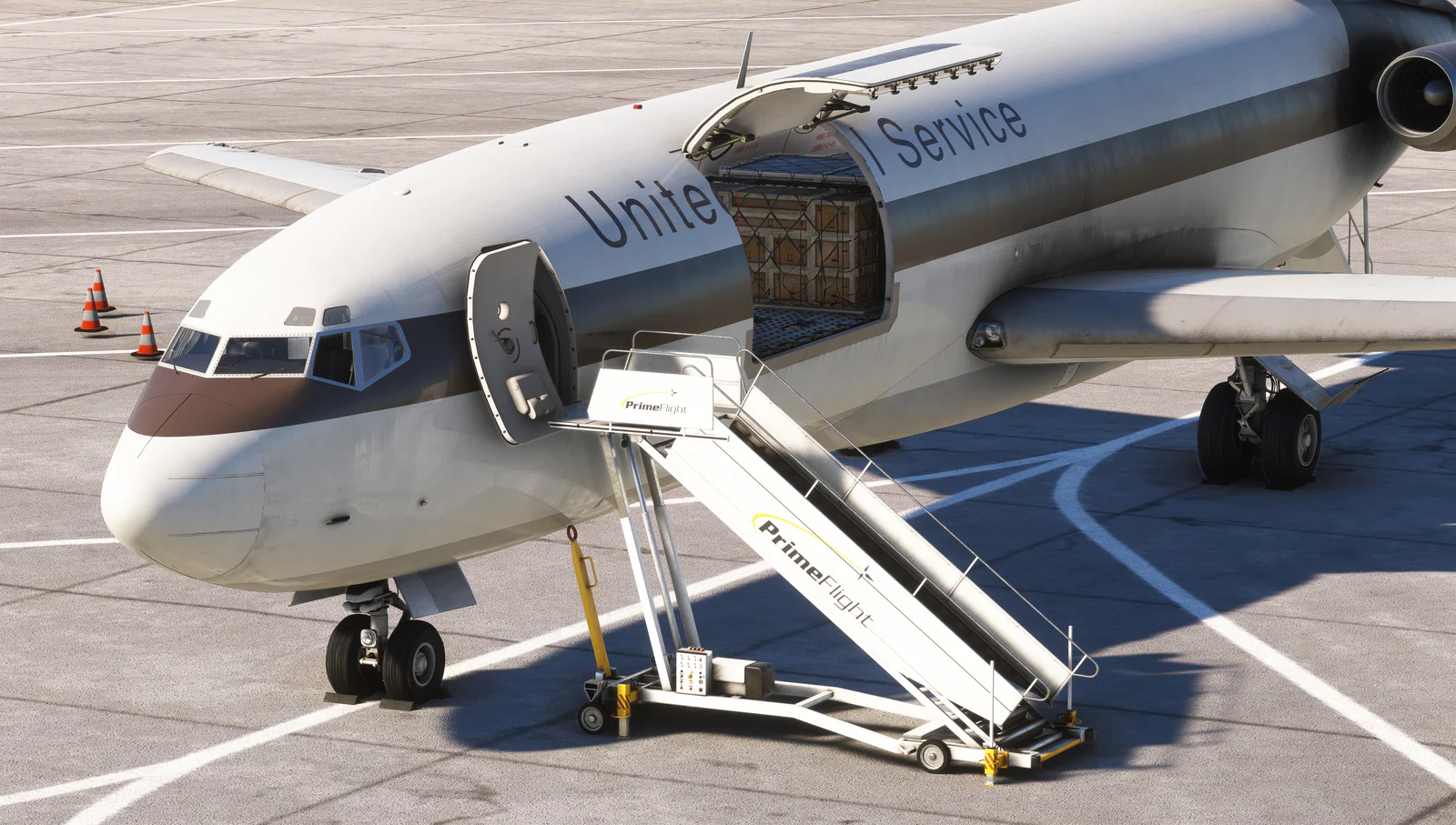 FlightSim Studio lança clássico Boeing 727-100