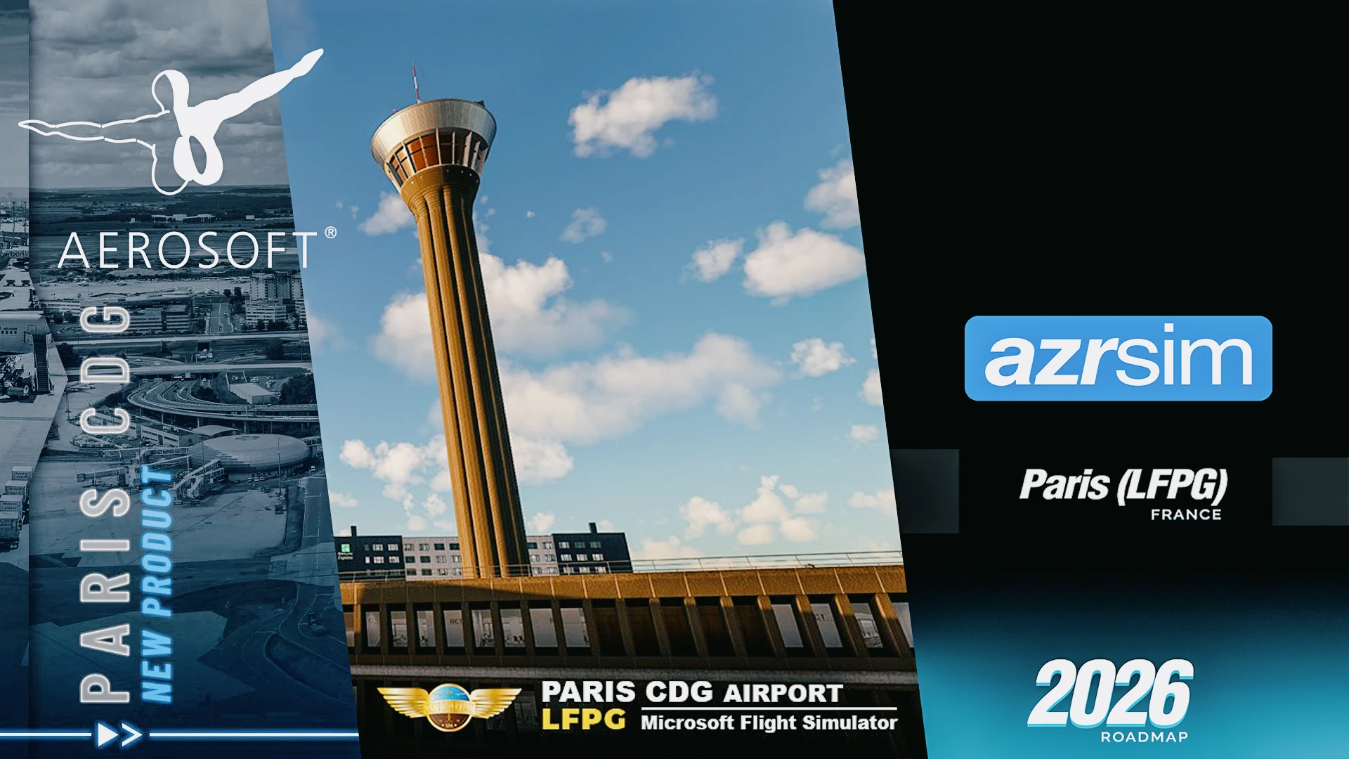 LFPG no MSFS: três estúdios disputam Paris
