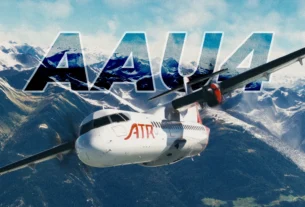AAU4 chega ao MSFS 2024 com ATR nativo — imagem de destaque no FlySimBR