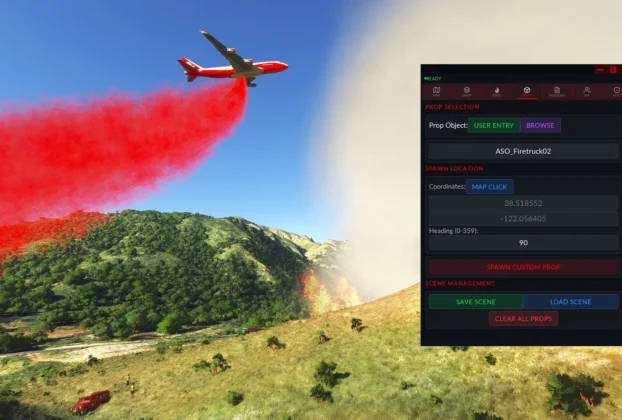 FS Fire adiciona missões de combate aéreo a incêndios no Microsoft Flight Simulator