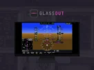 GlassOut exibindo instrumentos do Microsoft Flight Simulator em telas externas
