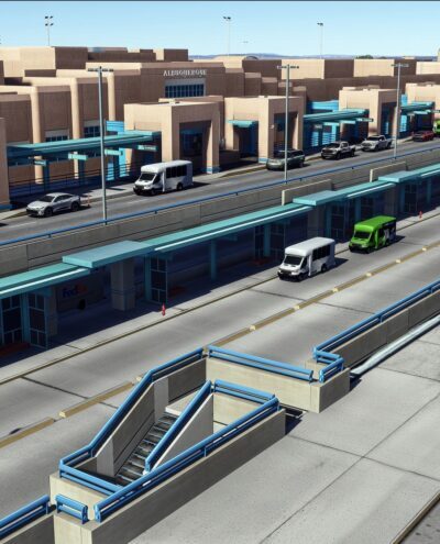 PacSim Albuquerque International Sunport KABQ para Microsoft Flight Simulator