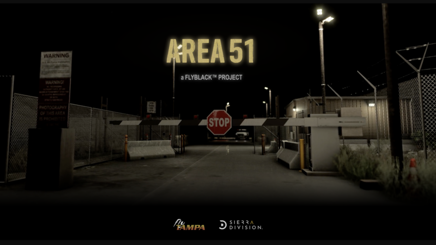 FlyTampa Area 51 FlyBlack Project para Microsoft Flight Simulator 2024