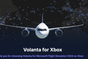 Volanta no Xbox para Microsoft Flight Simulator 2024