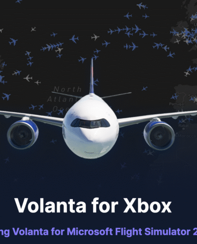 Volanta no Xbox para Microsoft Flight Simulator 2024