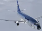 FlyJSim 732 TwinJet V4 para X-Plane 12 em voo