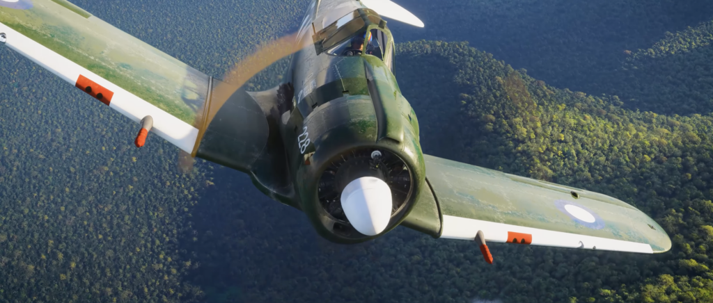 CAC Boomerang Local Legend no Microsoft Flight Simulator