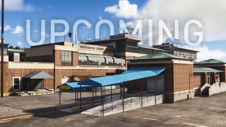 Preview do terminal de Westchester County Airport pela Fly2High para MSFS 2024 e X-Plane 12