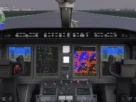 Cockpit do FlightFX Challenger 350 no MSFS com aviônicos Pro Line 21 Advanced em desenvolvimento