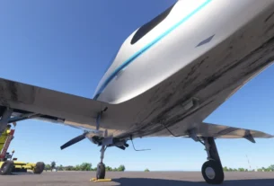 Lancair Legacy Starhawk da Flysimware no Microsoft Flight Simulator 2024