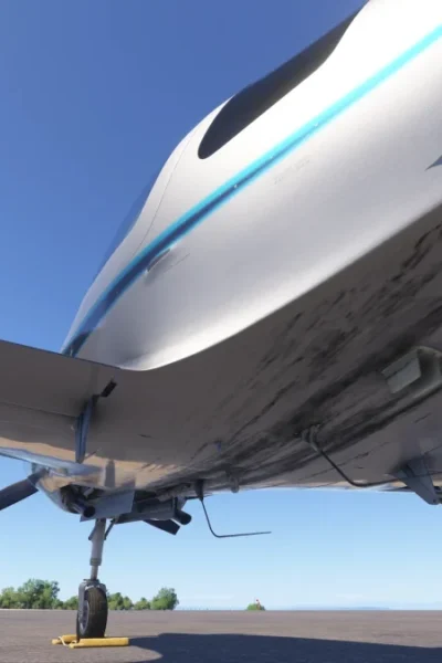 Lancair Legacy Starhawk da Flysimware no Microsoft Flight Simulator 2024