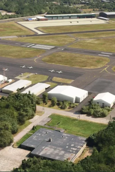 Cenário Concord Municipal Airport KCON da UK2000 no Microsoft Flight Simulator