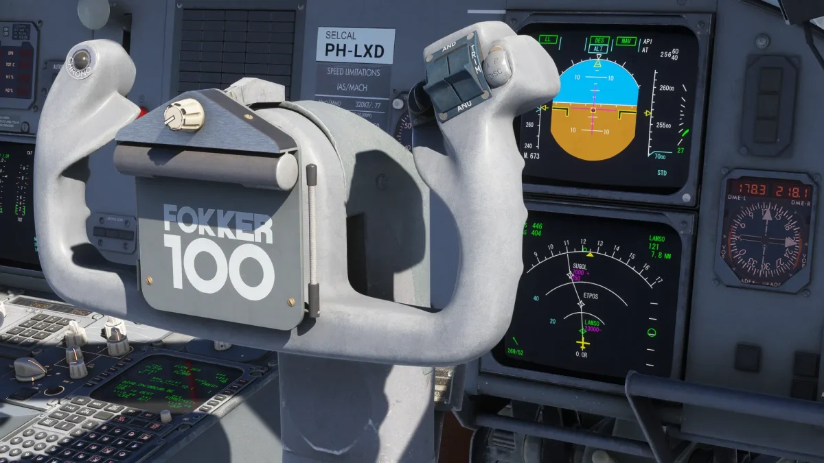 Fokker F70/F100 Professional da Just Flight em desenvolvimento para Microsoft Flight Simulator