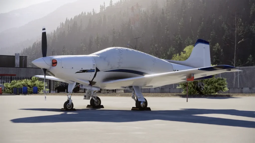 Falco F8L da Echo Simulations para Microsoft Flight Simulator 2024