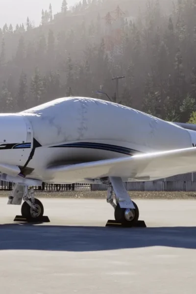 Falco F8L da Echo Simulations para Microsoft Flight Simulator 2024