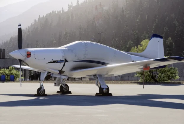 Falco F8L da Echo Simulations para Microsoft Flight Simulator 2024