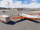 Microsoft Flight Simulator 2024 em missão do modo Career