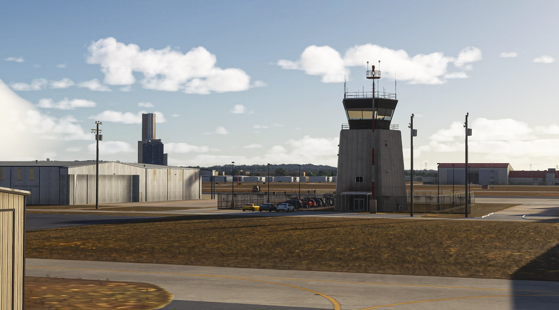 Fly2High KDTS Destin Executive e KRVS Tulsa Riverside para Microsoft Flight Simulator