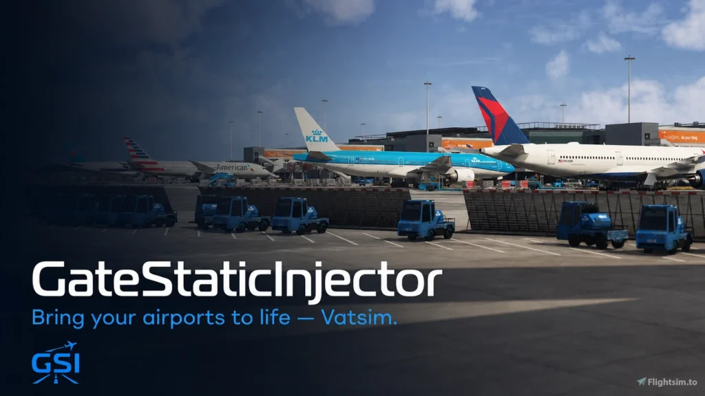 GateStaticInjector promete vida aos aeroportos VATSIM — imagem complementar FlySimBR