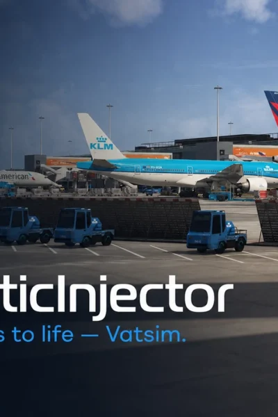 GateStaticInjector promete vida aos aeroportos VATSIM — imagem complementar FlySimBR