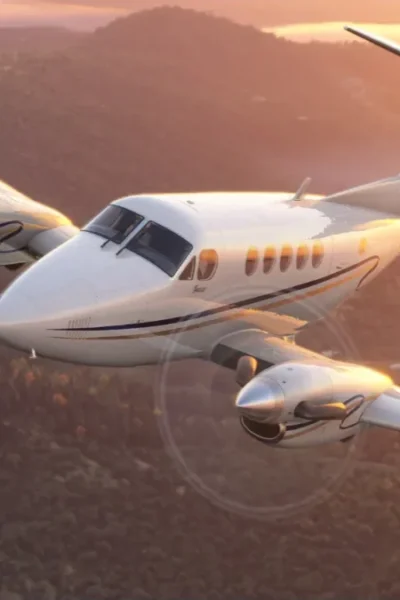 Carenado leva o King Air B200 ao MSFS 2020 — imagem complementar FlySimBR