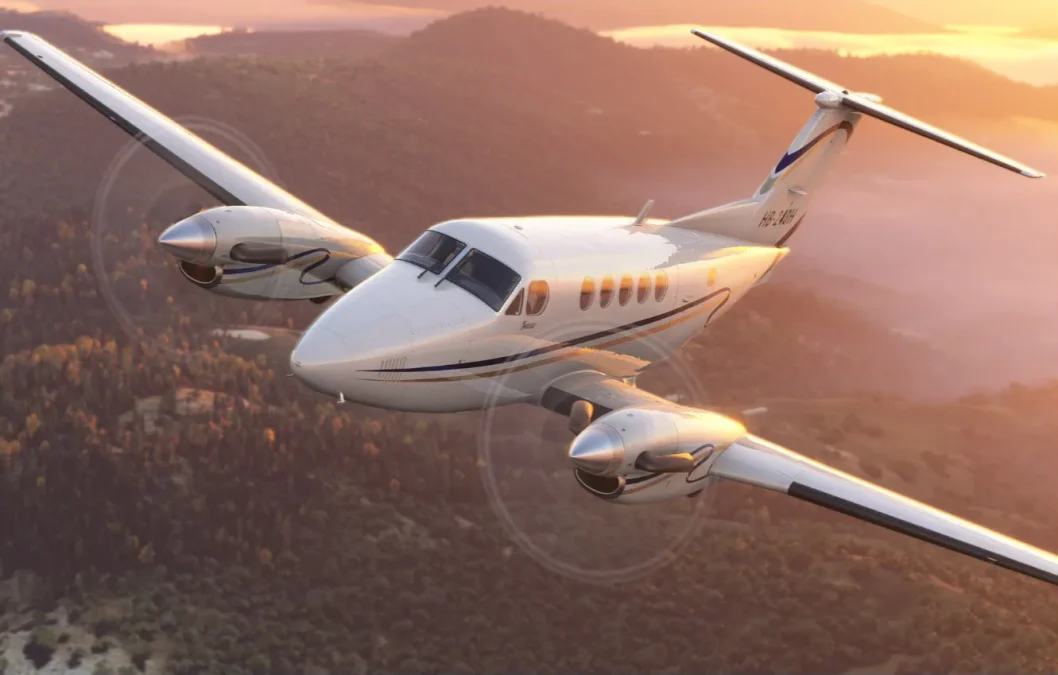 Carenado leva o King Air B200 ao MSFS 2020 — imagem complementar FlySimBR