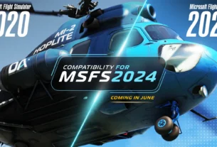 Mi-2 Hoplite anuncia update para MSFS 2024 — imagem oficial da notícia FlySimBR
