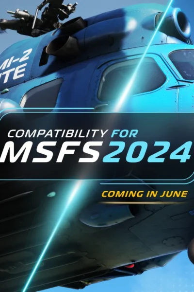 Mi-2 Hoplite anuncia update para MSFS 2024 — imagem oficial da notícia FlySimBR