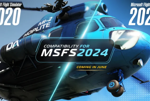 Mi-2 Hoplite anuncia update para MSFS 2024 — imagem oficial da notícia FlySimBR