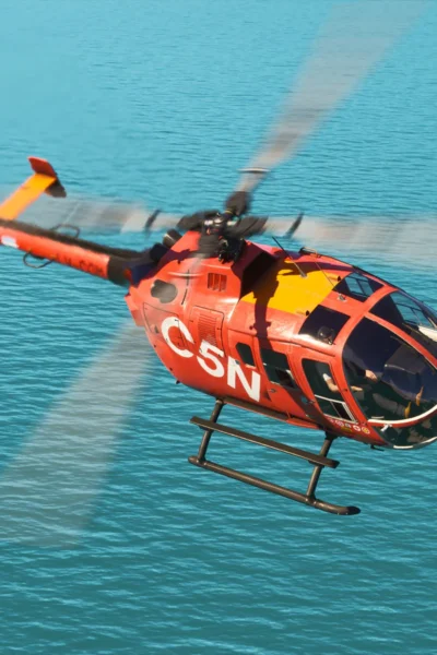 Bo 105 chega ao MSFS 2024 com pacote gigante — imagem oficial da notícia FlySimBR