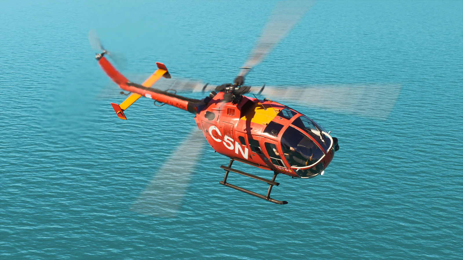 Bo 105 chega ao MSFS 2024 com pacote gigante — imagem oficial da notícia FlySimBR