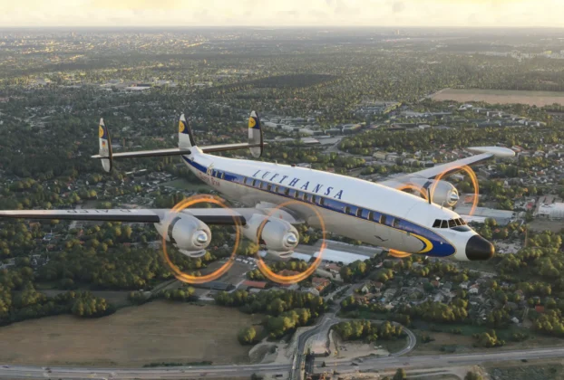 Redwing atualiza Super Constellation no MSFS 2024