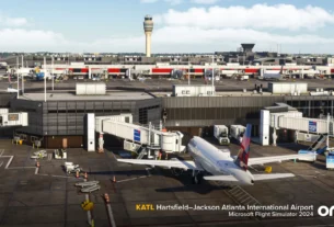 Orbx lança KATL Atlanta detalhado no MSFS 2024 — imagem da notícia no FlySimBR