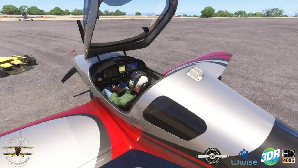 Lancair Legacy da Flysimware em voo no MSFS 2024