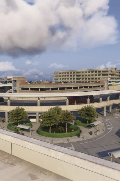 Terminal do Fort Lauderdale-Hollywood Airport da MK Studios para MSFS 2024